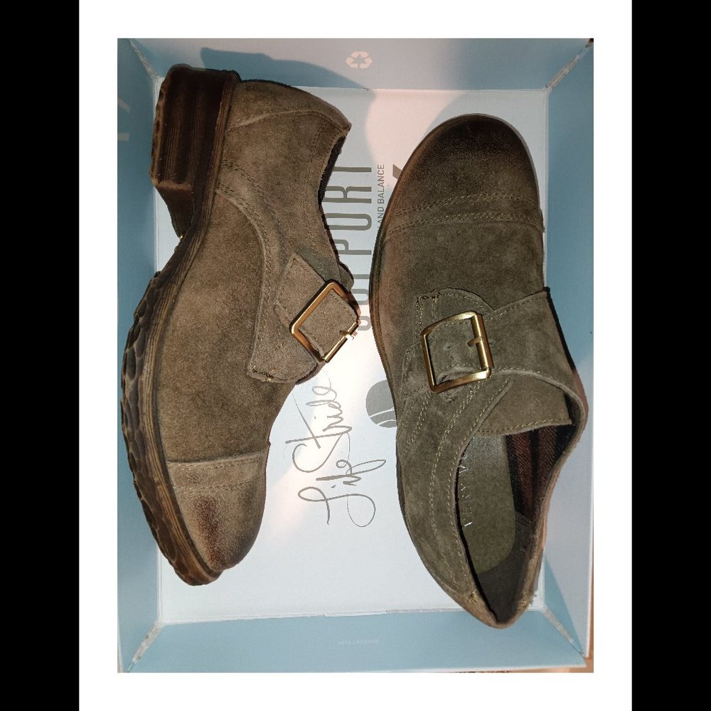 BRAND NEW Very Volatile Emerson Buckle Oxford Khaki Leather Suede MULTIPLE SIZES